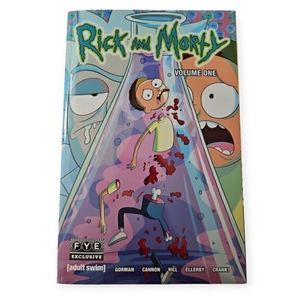 Rick And Morty Volume 1 One FYE Exclusive Trade Paper Back‎ Graphic Novel AS